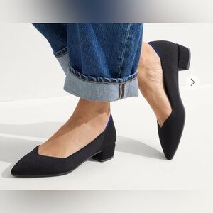 Rothy’s The High Point with “In Love” Insoles Size 11 Black